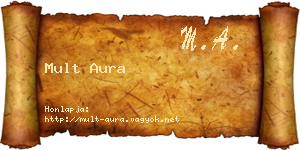 Mult Aura névjegykártya